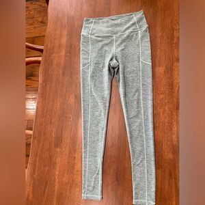 Victoria's Secret Leggings Mint  Side Pockets Sz 10 Casual Gym Activewear Soft